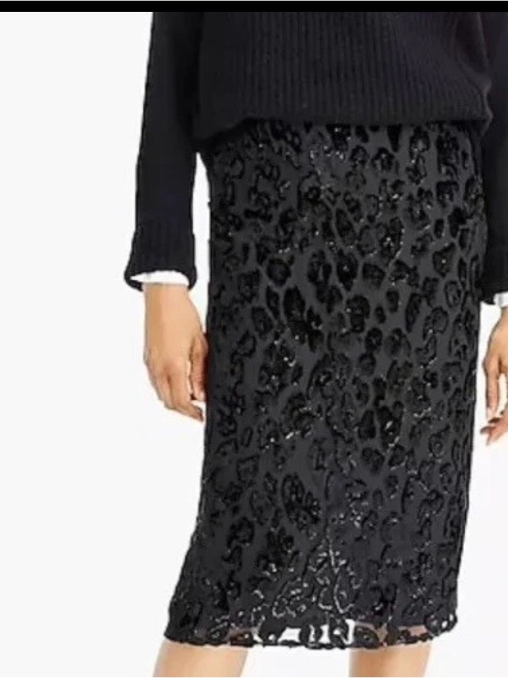 NWT J. Crew Slip Skirt in Burnout Velvet Leopard Print reg $168 size 2